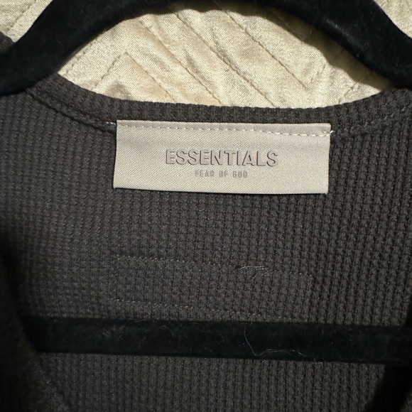 NWOT Fear of God Essentials Black Muscle Tank Size XS - Picture 4 of 5